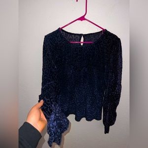 Navy blue Eclair blouse!